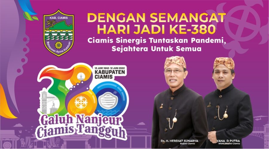 Logo Hari Jadi Kabupaten Ciamis ke-380, Makna Serta Link Download